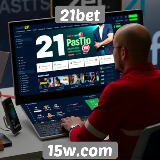 Experiência do usuário na plataforma 21bet